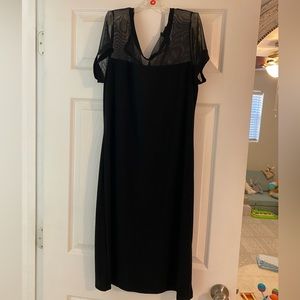 Black mini dress size medium